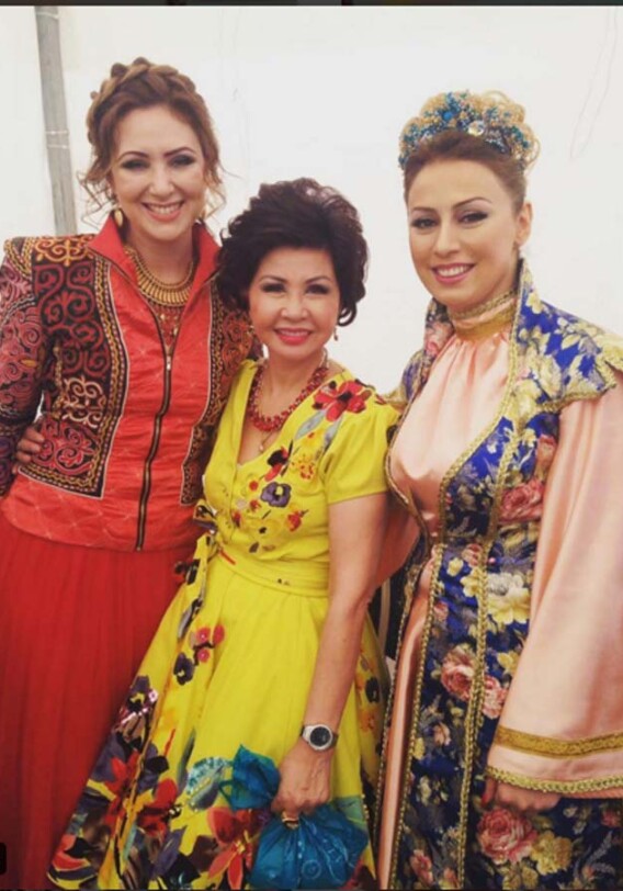Азербайджанская певица выступила на праздновании 1000-летия Алматы (Фото)
