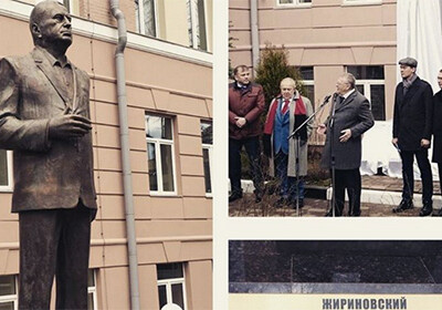 В Москве под «Боже, царя храни!» появился бронзовый Жириновский