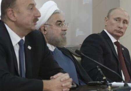 Президенты России, Ирана и Азербайджана проведут переговоры в Баку