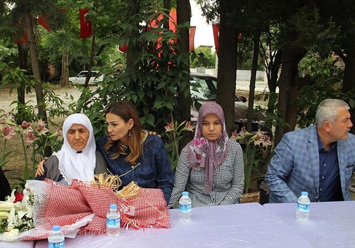 Ганира Пашаева посетила семью турецкого шехида