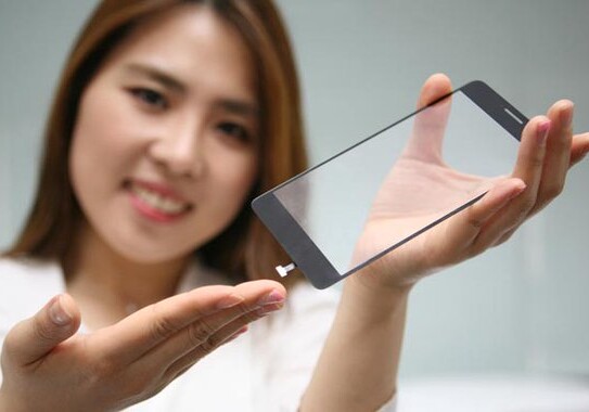 LG анонсировала невидимый сканер отпечатков пальцев