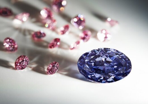 В Австралии нашли редкий фиолетовый бриллиант