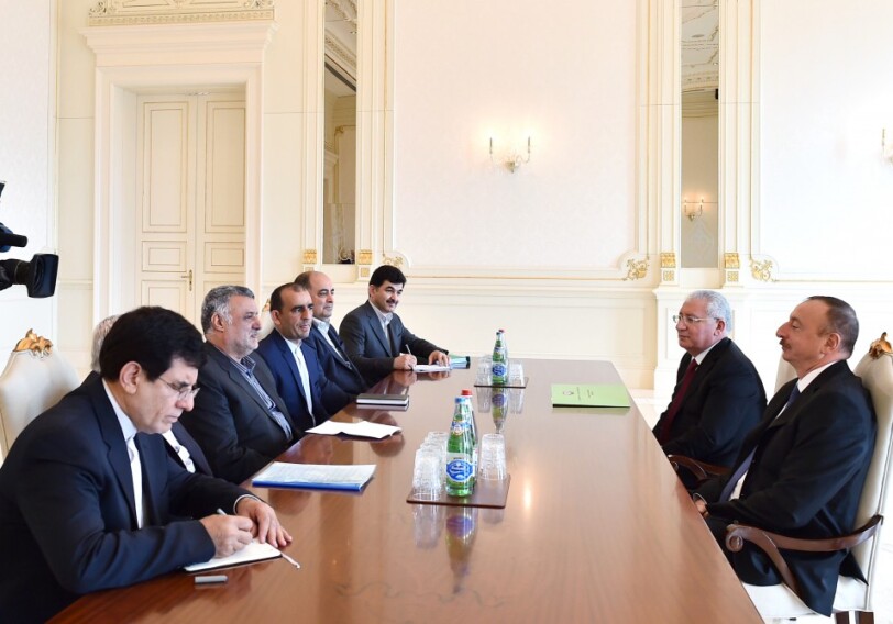 Президент Азербайджана принял министра сельского хозяйства Ирана