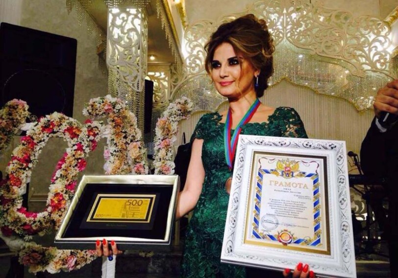 Натаван Хабиби стала заслуженной артисткой Дагестана (Фото)
