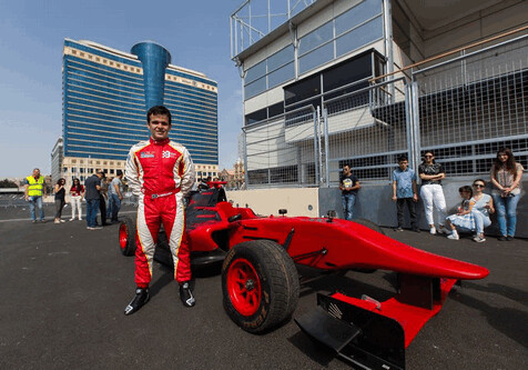 Азербайджанский пилот протестировал Гран-при Европы «Формулы-1» (Фото)