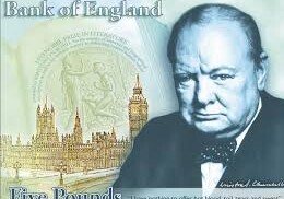 В Лондоне представят пластиковую банкноту с портретом Черчилля