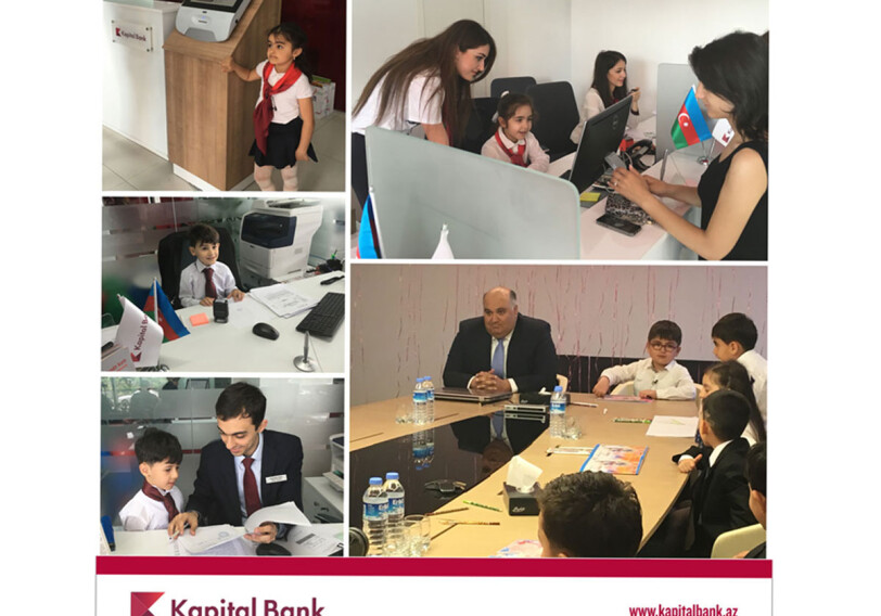 «Я стал банкиром»: детский социальный проект Kapital Bank