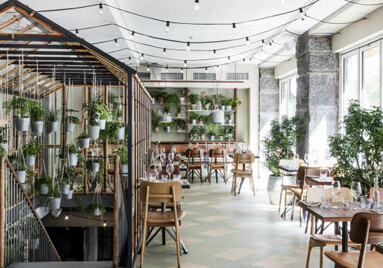 В Дании открылся ресторан с теплицей