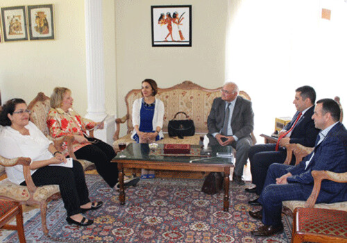 Коллектив газеты «Каспий» посетил посольство Египта в Азербайджане (Фото)