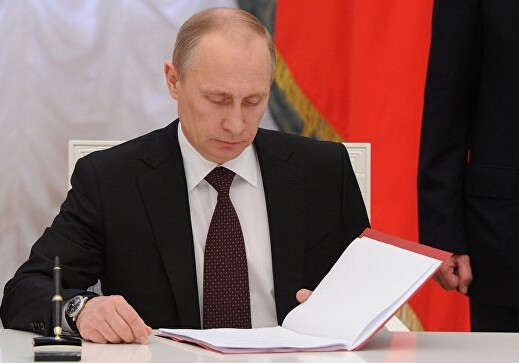 Путин подписал указ об отмене ограничений в отношении Турции
