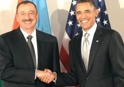 Ильхам Алиев поздравил Барака Обаму
