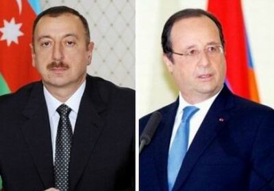 Президент и первая леди Азербайджана выразили соболезнование Франсуа Олланду 
