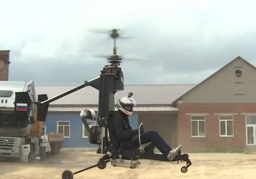 В России испытали складной вертолет (Видео)
