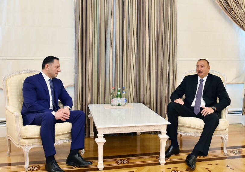 Ильхам Алиев принял начальника Службы госбезопасности Грузии (Фото-Обновлено)