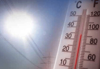 Завтра температура воздуха в Азербайджане достигнет 41 градуса
