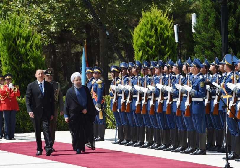 Состоялась церемония официальной встречи президента Ирана (Фото-Добавлено)