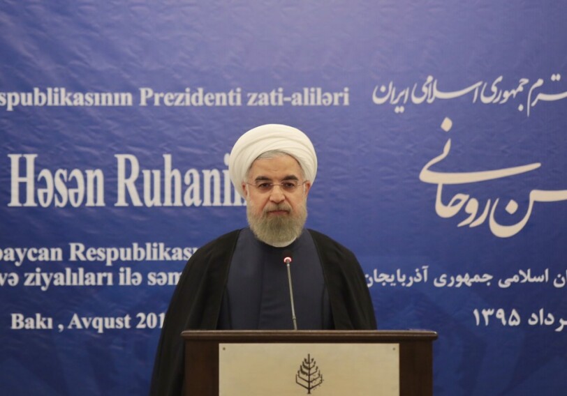 Президент Ирана Хасан Роухани встретился с религиозными деятелями Азербайджана