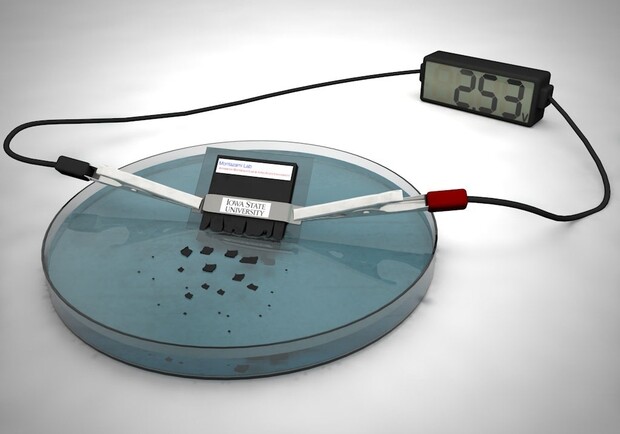 Создана батарея, которая сможет быстро растворяться в воде