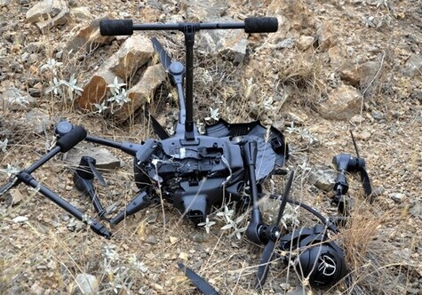 В Нахчыване уничтожен армянский беспилотник (Фото)