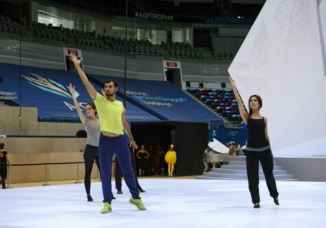 Начались основные репетиции церемонии открытия Шахматной олимпиады (Фото)