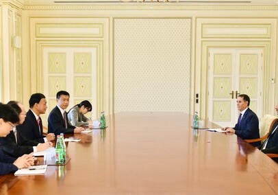 Президент Азербайджана принял парламентского вице-министра МИД Японии (Обновлено)