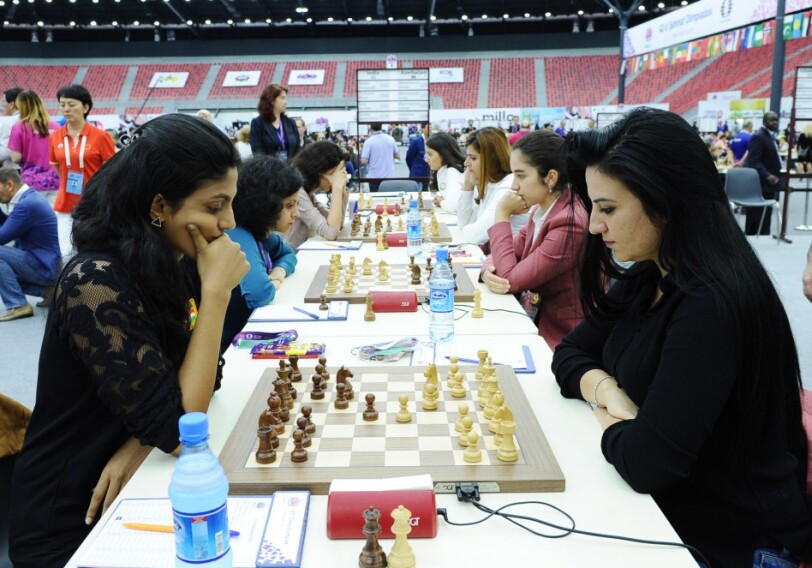 VIII тур Шахматной Олимпиады: основная женская команда Азербайджана встретится с Китаем