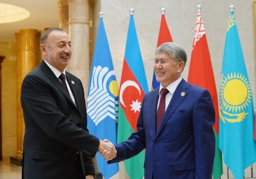 Президент Азербайджана участвует в заседании Совета глав государств СНГ в Бишкеке (Фото-Обновлено)