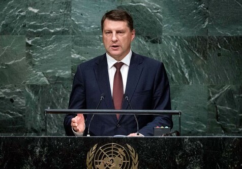 Президент Латвии: «Урегулирование конфликта в Карабахе должно занимать важное место в международной повестке дня»
