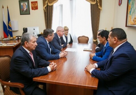 Губернатор Астраханской области встретился с участниками «Каспийского медиафорума»