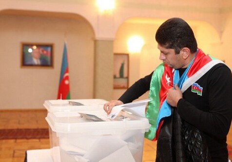  В посольстве Азербайджана в России активность на голосовании составила 99,8% (Фото)