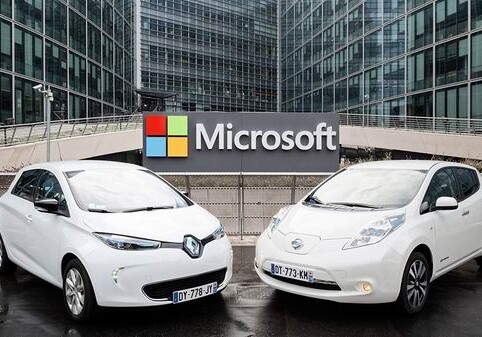 Microsoft поможет Renault-Nissan сделать «умные автомобили»