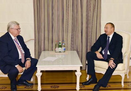 Президент Ильхам Алиев принял ректора МГИМО (Обновлено) 