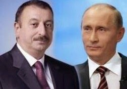Президент Ильхам Алиев поздравил Владимира Путина с днем рождения