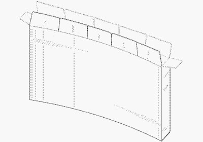 Samsung запатентовала изогнутую картонную коробку