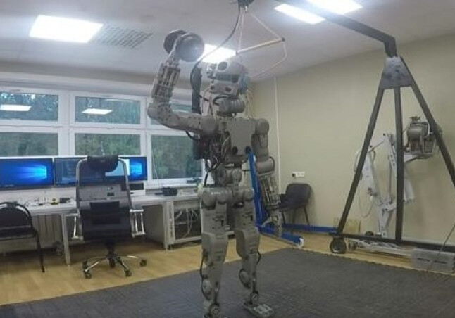 Российские инженеры создали робота-космонавта (Видео)