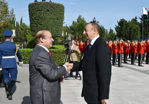 Состоялась встреча Президента Азербайджана и премьер-министра Пакистана (Фото-Обновлено)