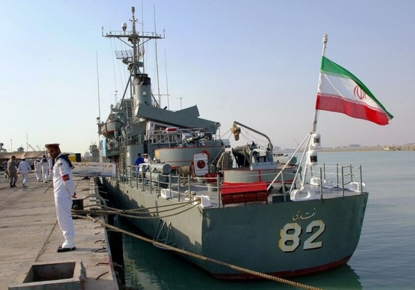 Военные корабли Ирана пришвартуются в Баку