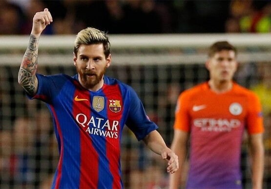 Хет-трик Месси принес «Барселоне» разгромную победу над «Манчестер Сити» (Фото-Видео)