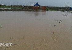 Наводнение в Масаллы: затоплено около 40 жилых домов