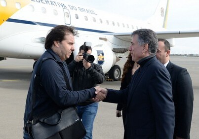Председатель Палаты депутатов Национального конгресса Бразилии прибыл в Азербайджан (Фото)