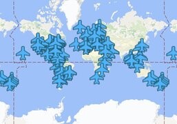 Составлена карта паролей к Wi-Fi всех аэропортов мира (Фото)