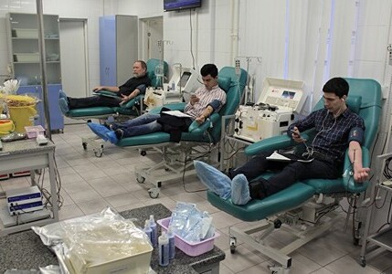 В Москве по инициативе Лейлы Алиевой прошла донорская акция «У крови нет нации» (Фото)