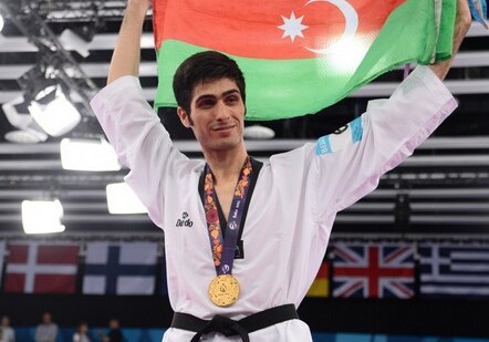 Азербайджанский таэквондист стал победителем международного турнира