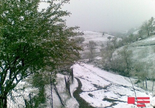 Завтра в Азербайджане ожидаются дожди и снег