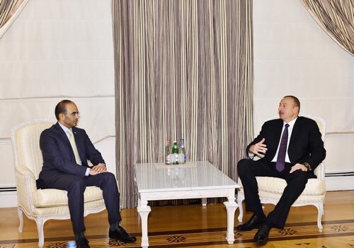 Президент Азербайджана принял председателя Дубайской торговой палаты