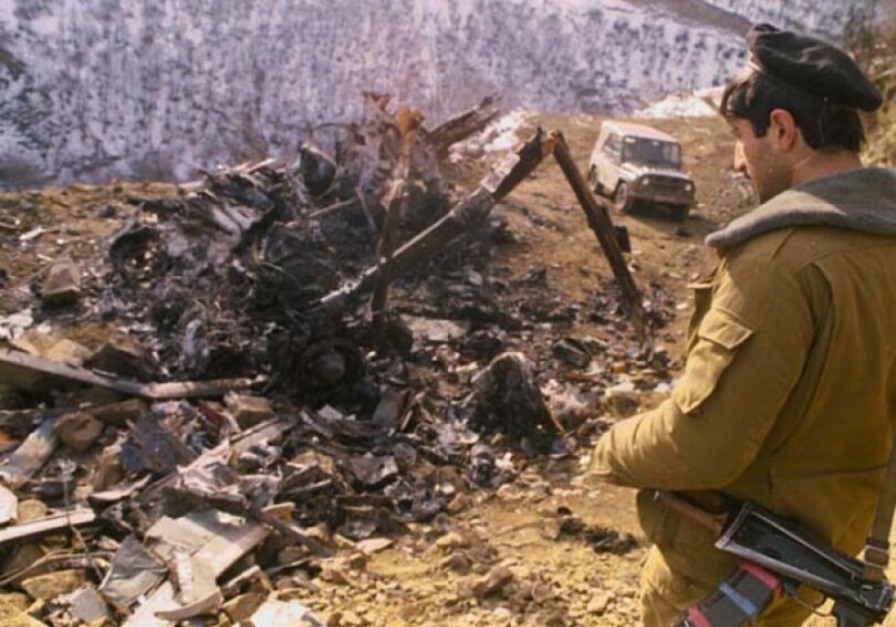 25 лет назад армяне сбили азербайджанский вертолет над Гаракендом