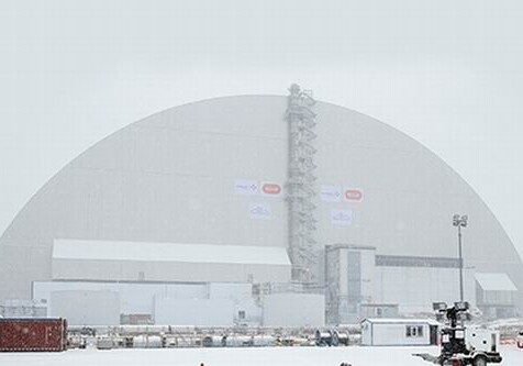 Чернобыльскую АЭС накрыли новым саркофагом