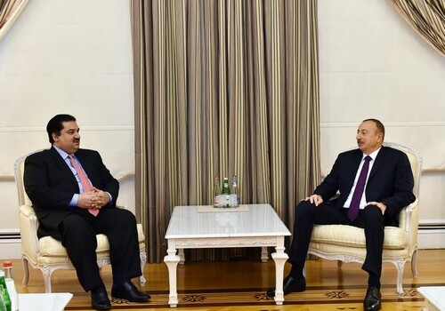 Президент Ильхам Алиев принял министра торговли Пакистана