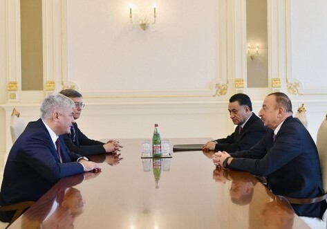 Президент Азербайджана принял главу МВД России