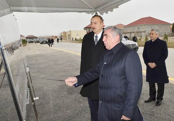 Ильхам Алиев принял участие в открытии реконструированных автодорог в двух районах Баку (Фото-Обновлено)